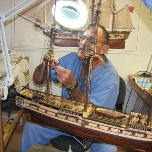 SURPRISE FRIGATE almost finished.  My hobby.