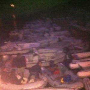 Dinghy Dock on Friday Night