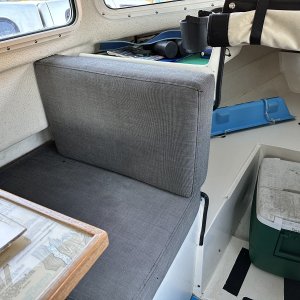 backrest cushion forward