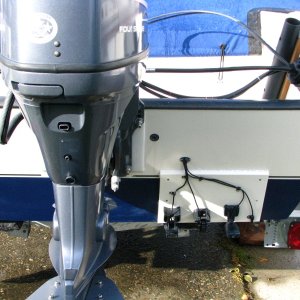 Mounting board for transducers/speed/temp sensors