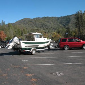 Media 'All HONDA!! Pilot makes good tow vehicle.' in album 'She is in the water!  Our brand new baby gets wet!  Sportscraft Marina - Oregon City'