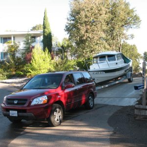 off to the lake