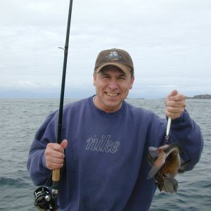 Richard was deadly with his jigs. Neah Bay 5/14/07.