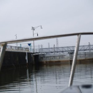 In 5 of our 6 lock adventures, we were the sole boat.