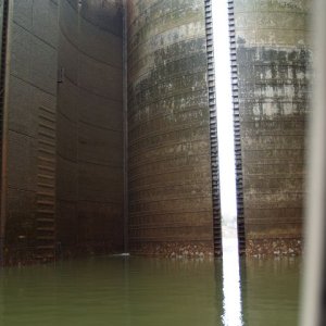 Media 'And the fortress, er lock, opens.' in album 'Fort Loudon Lock,  Tennessee River'