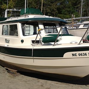 Media 'It was easier to work on Muse at ground level in our favorite boat yard.' in album 'It was easier to work on Muse at ground level in our favorite boat yard.'