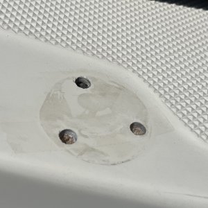 Mounting bolt started leaking.