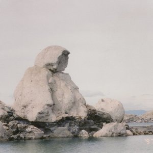 "Old Woman with a basket" Pyramid Lake, NV