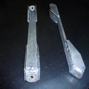 WELDED GUSSETS BOTH ENDS FOR BOTH SIDES