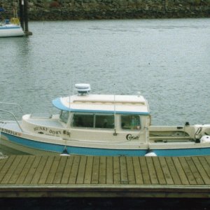 (R/J): Hunky Dory at the John Wayne Marina, Sequim.