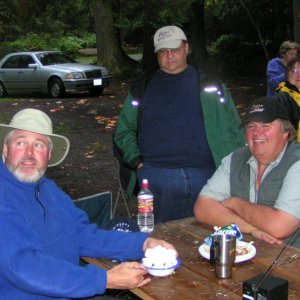 (Pat Anderson) Brock (Bambina), Jim (Laurna Jo) & Roger (Sensei)