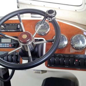 Upgraded dash...dresses up the bland "Clorox wipe" interiors of the early models that many people prefer for easy cleaning over the vinyl interiors