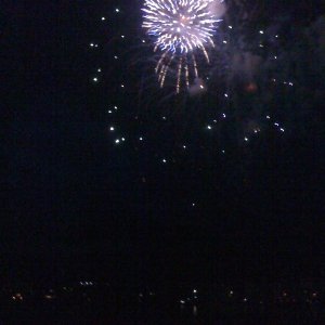 Media 'Juneau fireworks 1 of 3' in album 'Midnight cruise Juneau waterfront on 4th of July'