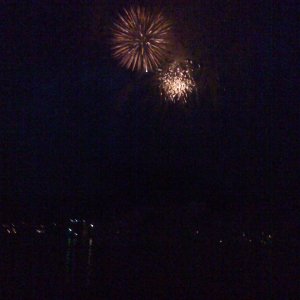 Media 'Juneau fireworks 2 of 3' in album 'Midnight cruise Juneau waterfront on 4th of July'
