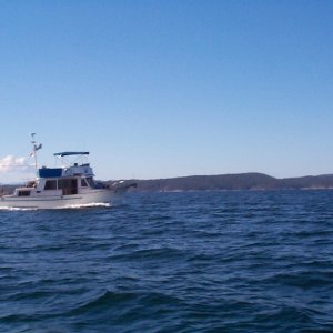 (seabran) The Mother ship. At the end of the season the Trawler had many things that did not work.