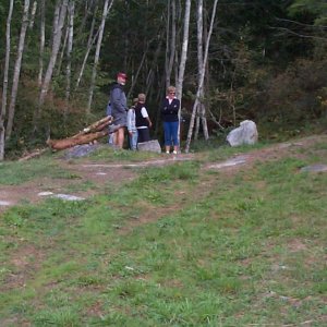 (seabran) The gang ready for a hike. Grace Harbor.