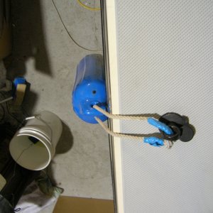 Scotty Rod Holder bases used for fenders.