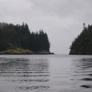 Entrance to Gorge Harbor