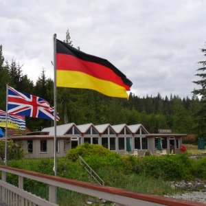 Excellant German Food at Blind Channel Resort.
