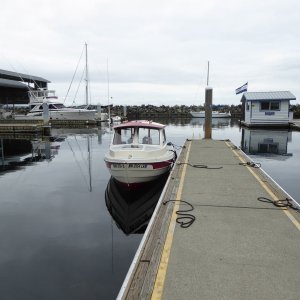 Launched at Edmonds Marina, ready to head out on a Saturday morning.