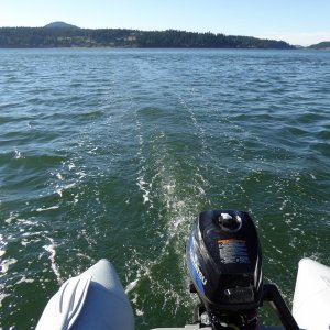 "Cruising" from Skagit island back to Hope Island