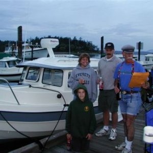 Christening at Lopez, Opening day, 2004