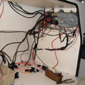 Wiring during.