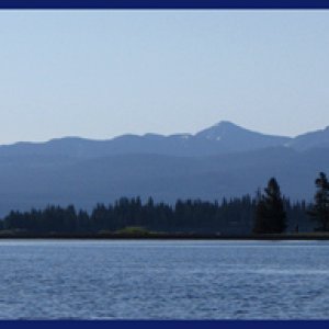 Media 'Morning on Yellowstone Lake' in album 'Crossing the Continental Divide, stopped for lunch'