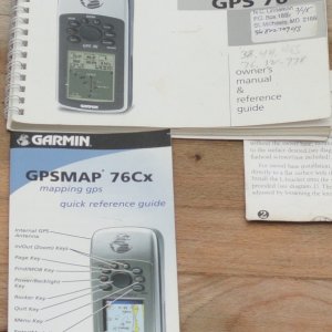 GARMIN GPS76Cx MANUAL