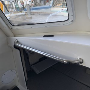 Passenger grab bar
