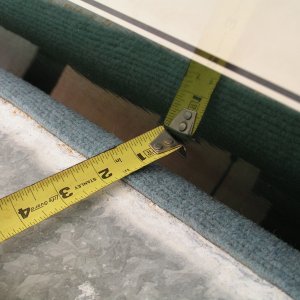 (Dora~Jean) Only 1/2" clearance, each side!