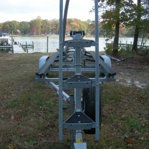 Ladder on TC255 EZ Loader Trailer