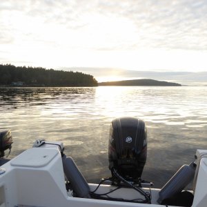 Sunset at Turn Island