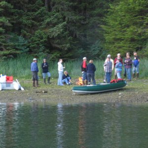 Group Shot at Schoppe Bay