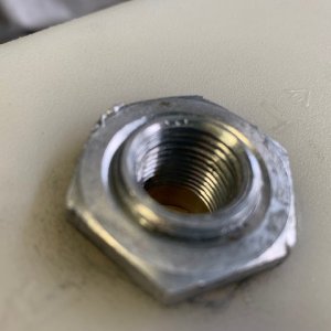 Stbd tank rethread