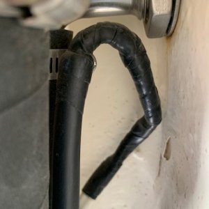 Existing port fuel vent and fuel fill hose