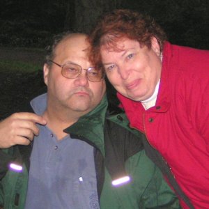 Media '(Pat Anderson) Jim and Laurie (Laurna Jo)' in album '(Pat Anderson) Luna-C, C-Run and Mar-T at Jarrell's Cove float'
