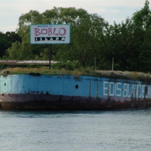 This used to be Boblo Island amusement park. Now it's slowly becoming a high-end home site.