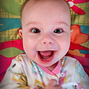 Kinsley when told her grandparents have a C Dory!!