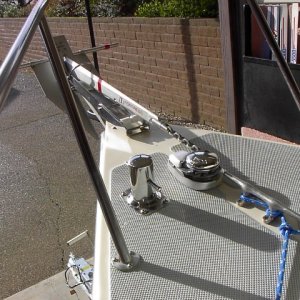(Sea Wolf) Windlass/Sampson Post Installation
