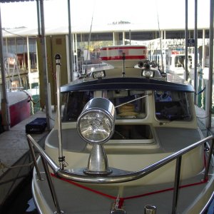 (Sea Wolf) Search and Flood lights-Front