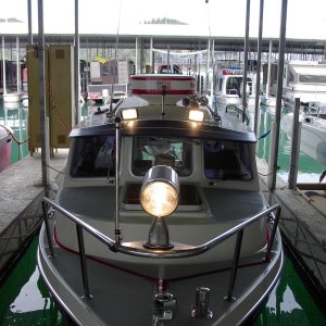 (Sea Wolf) Search and Flood lights-Front