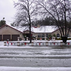(Sea Wolf) Our home in the snow