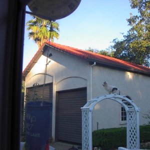 (Sea Wolf) 25' x 40' RV Barn at the rear of our home..