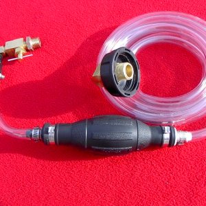 (Sea Wolf) Fuel line for Honda Generator from Racor Filter / Main tanks.