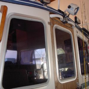 Boat entry assist handles