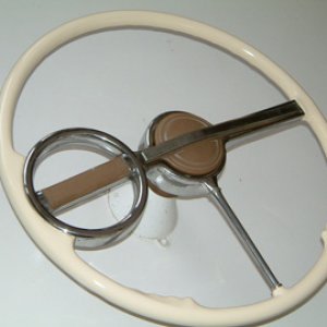 1940 Something Buick Steering Wheel