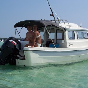 Anchored @ Crab island (Destin, Fl)