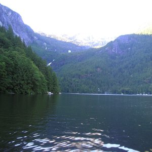 Approaching the Falls and Dock