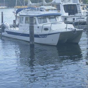Media 'At my dock' in album 'CD-16 as I approached the sea trial on Spa Creek in Annapolis, MD'
